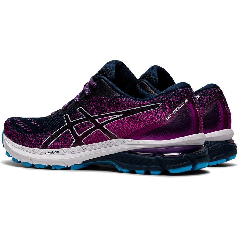 Women's GT-2000 9 Knit, Asics Women's GT-2000 9 Knit 400-French Blue/White