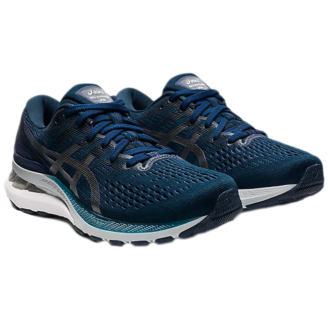 Women's Gel-Kayano 28 D, Asics Women's Gel-Kayano 28 D 401-French Blue/Thunder Blue