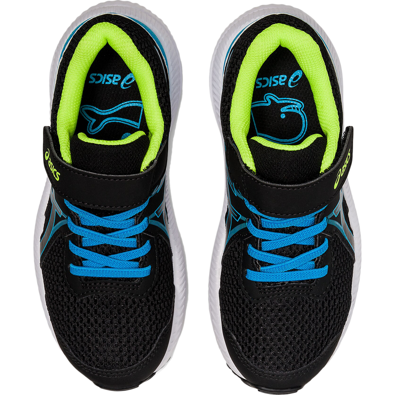 Youth Contend 7 PS (10-3), Asics Youth Contend 7 PS (10-3) 007-Black/Digital Aqua