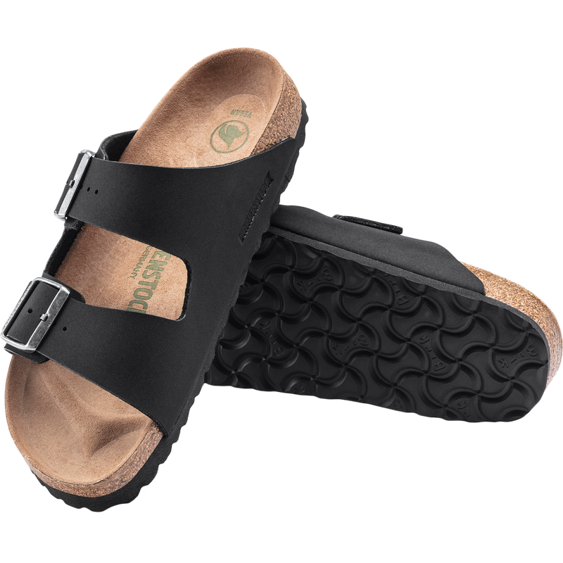 Women's Arizona Vegan, Birkenstock Women's Arizona Vegan - Medium/Narrow Black