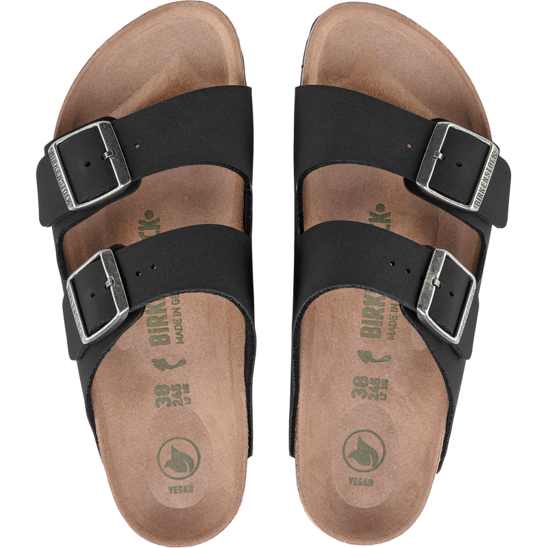 Women's Arizona Vegan, Birkenstock Women's Arizona Vegan - Medium/Narrow Black