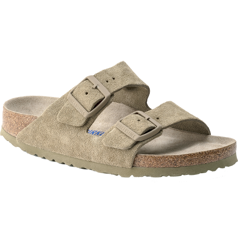 Women's Arizona Soft Footbed - Medium/Narrow, Birkenstock Women's Arizona Soft Footbed - Medium/Narrow Faded Khaki