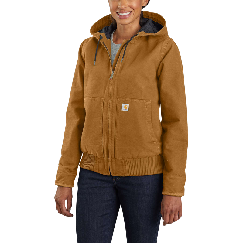 Women's Loose Fit Washed Duck Insulated Active Jac, Featured Image