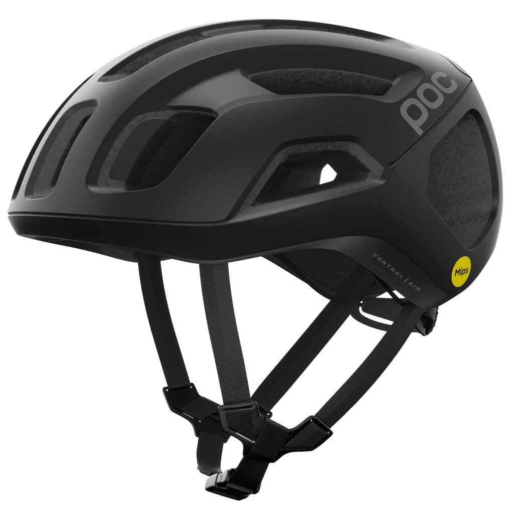 POC Ventral Air MIPS Helmet - Black Medium, image size:1017x1017
