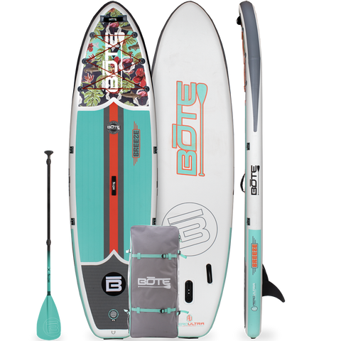 Breeze Aero Inflatable Paddle Board 10‚Äô8‚Äù - Native Floral Jaws