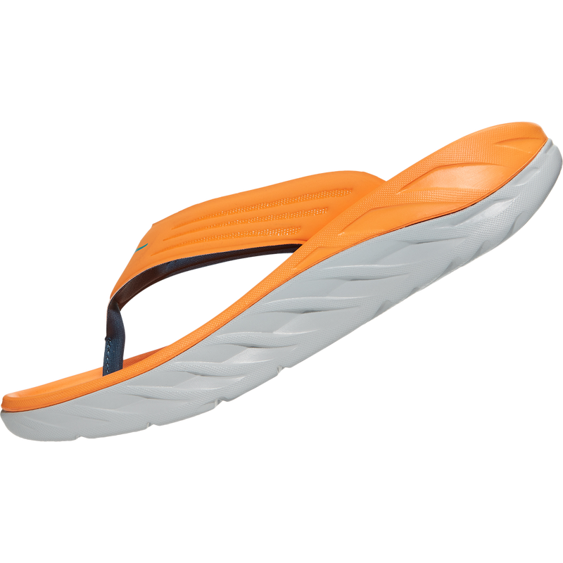 Men's Ora Recovery Flip 2, Hoka One One Men's Ora Recovery Flip 2 Blazing Orange/Lunar Rock