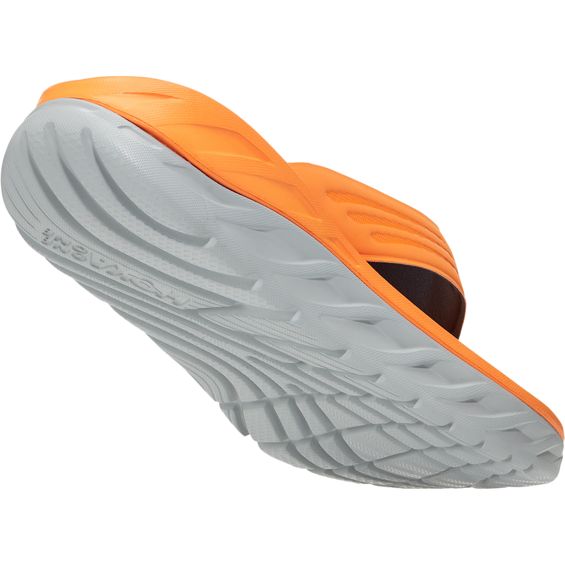 Men's Ora Recovery Flip 2, Hoka One One Men's Ora Recovery Flip 2 Blazing Orange/Lunar Rock