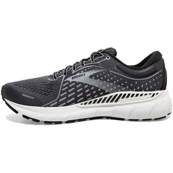 Men's Adrenaline GTS 21 - 2E, Brooks Men's Adrenaline GTS 21 - 2E 093-Blackened Pearl/Black/Grey