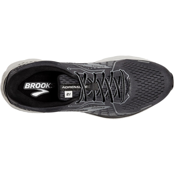 Men's Adrenaline GTS 21, Brooks Men's Adrenaline GTS 21 093-Blackened Pearl/Black/Grey