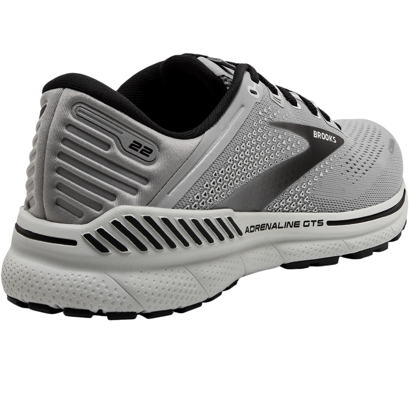 Men's Adrenaline GTS 22 - 4E, Brooks Men's Adrenaline GTS 22 - 4E 012-Alloy/Grey/Black