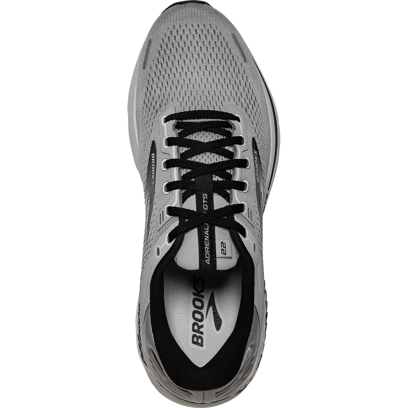 Men's Adrenaline GTS 22, Brooks Men's Adrenaline GTS 22 012-Alloy/Grey/Black