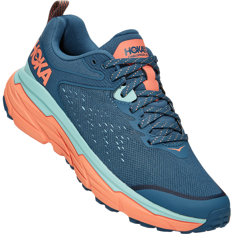 Women's Challenger ATR 6, Hoka One One Women's Challenger ATR 6 Real Teal/Cantaloupe
