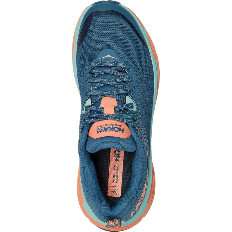Women's Challenger ATR 6, Hoka One One Women's Challenger ATR 6 Real Teal/Cantaloupe