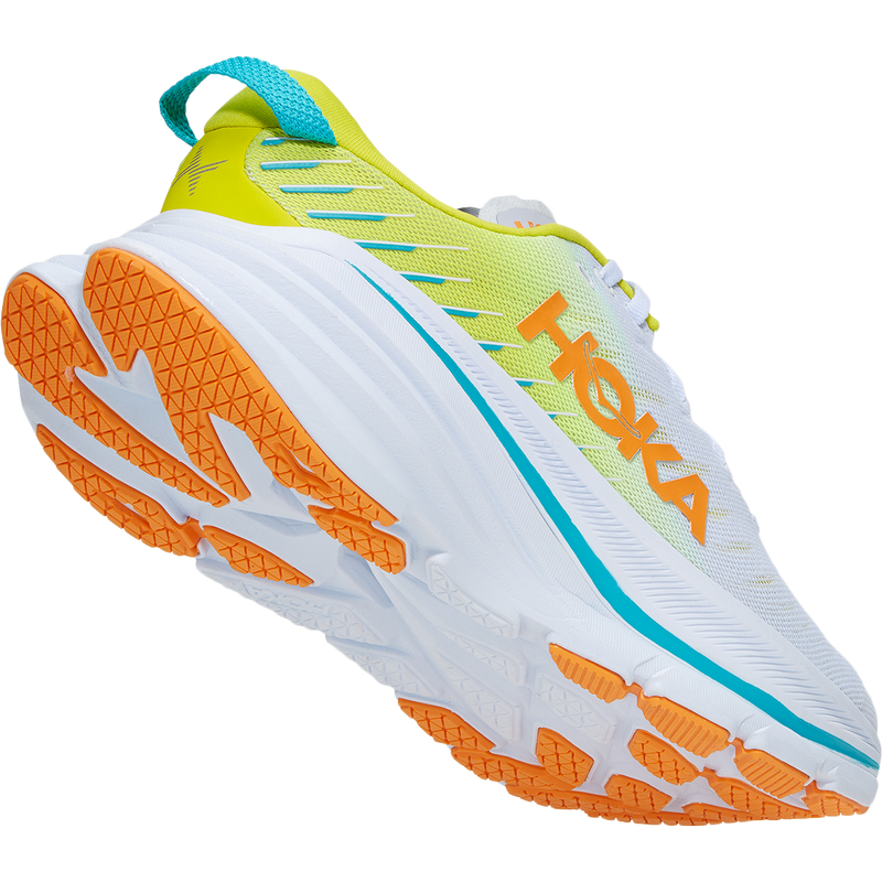 Men's Bondi X, Hoka One One Men's Bondi X White/Evening Primrose