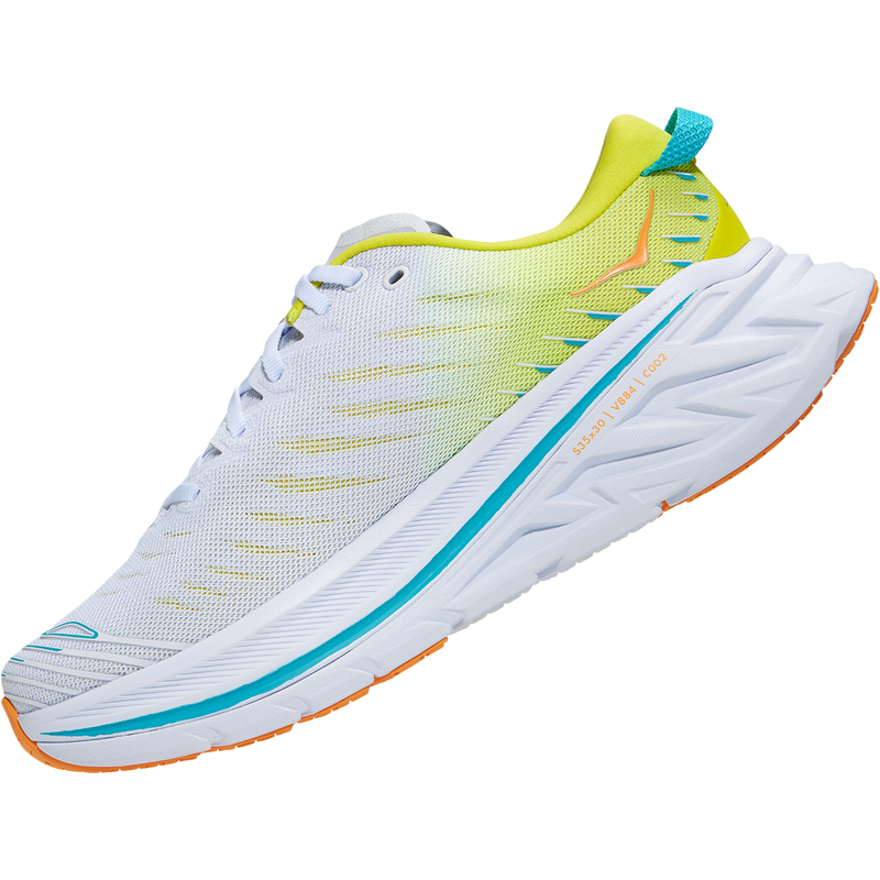 Men's Bondi X, Hoka One One Men's Bondi X White/Evening Primrose