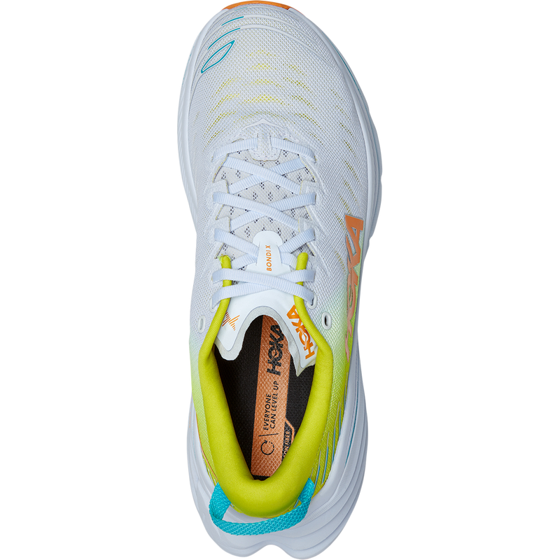 Men's Bondi X, Hoka One One Men's Bondi X White/Evening Primrose