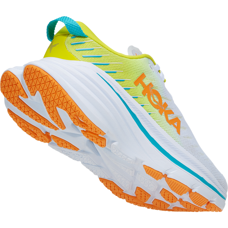 Women's Bondi X, Hoka One One Women's Bondi X White/Evening Primrose