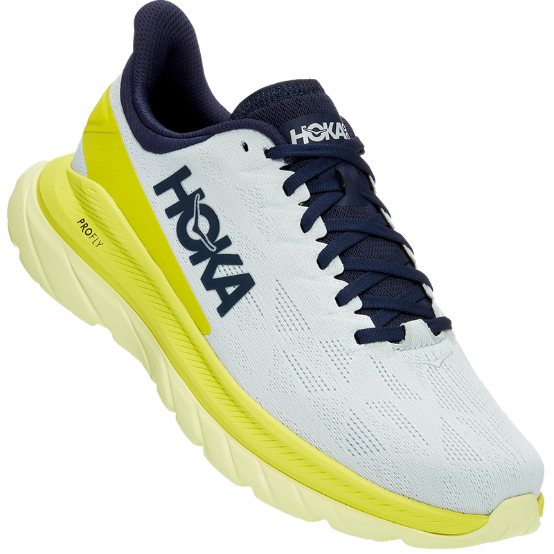 Men's Mach 4, Hoka One One Men's Mach 4 BCBLC-Blue Coral/Black