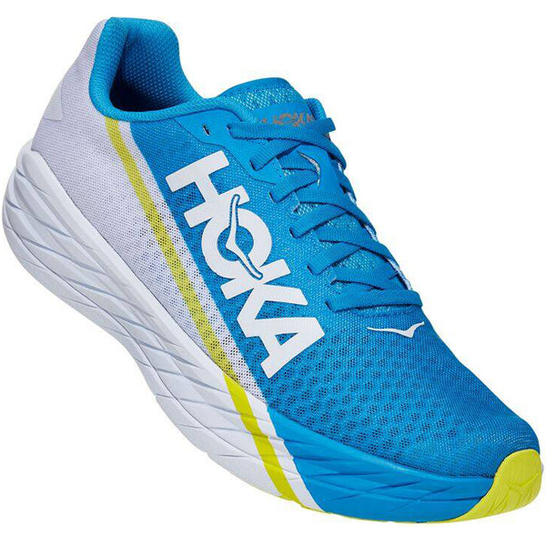 Men's Rocket X, Hoka One One Men's Rocket X WDVB-Wht/DivaBlu