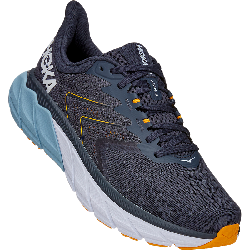 Men's Arahi 5 - Wide, Hoka One One Men's Arahi 5 - Wide OBBF-Ombre Blue/Blue Fog