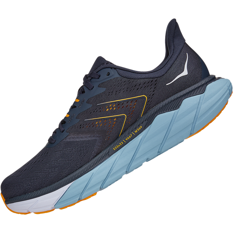 Men's Arahi 5 - Wide, Hoka One One Men's Arahi 5 - Wide OBBF-Ombre Blue/Blue Fog