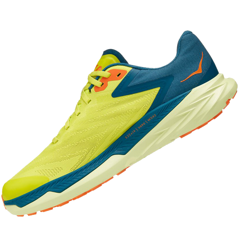 Men's Zinal, Hoka One One Men's Zinal EPBC-Primrose/Blue Coral
