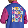 Hoka Men's Wind Resistant Jacket - St(ART) BBGL-Bluing/Blue Grass Alt View Rear