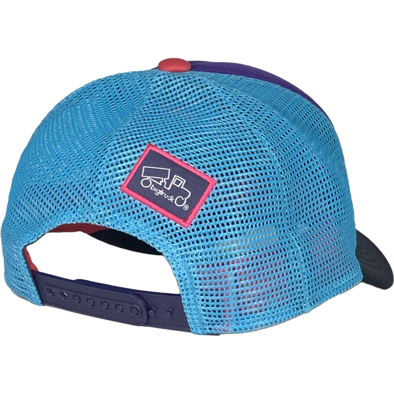 Youth Original Kids Hat - Purple/Blue, BigTruck Brand Youth Original Kids Hat - Purple/Blue