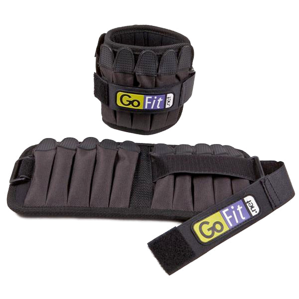 Padded Pro Ankle Weights - 5 lb (1 Pair), Featured Image