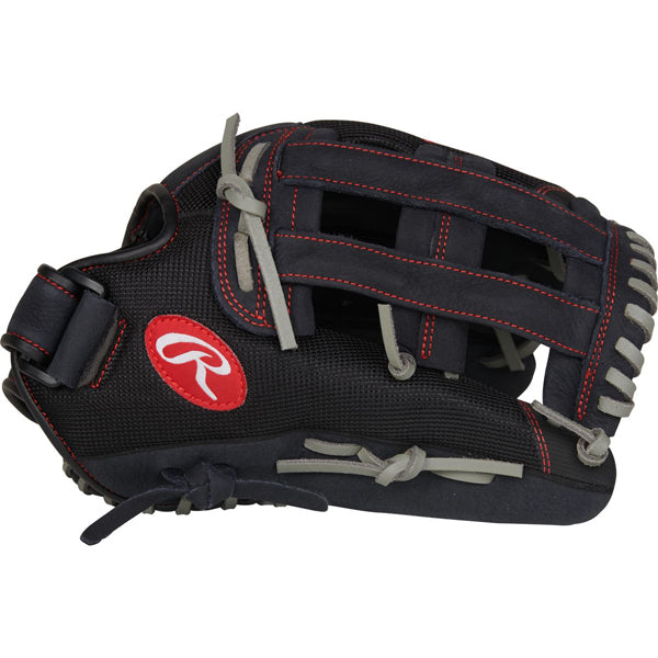 Renegade 13" Dual Post LHT, Rawlings Renegade 13" Dual Post LHT Black
