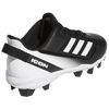 Adidas Youth Icon 7 MD Black/White Alt View Heel
