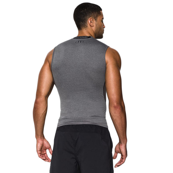 Men's UA HeatGear Armour Sleeveless Compression Shirt alternate view