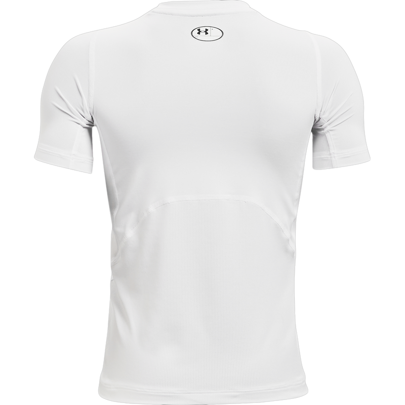 Youth HeatGear Armour Short Sleeve, Under Armour Youth HeatGear Armour Short Sleeve 100-White