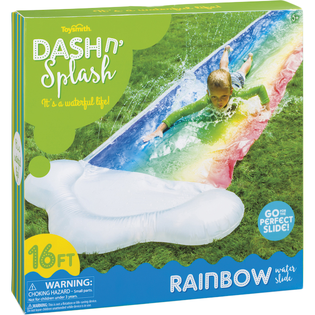Dash n' Splash Rainbow Water Slide, Featured Image