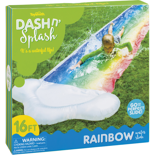 Dash n' Splash Rainbow Water Slide alternate view