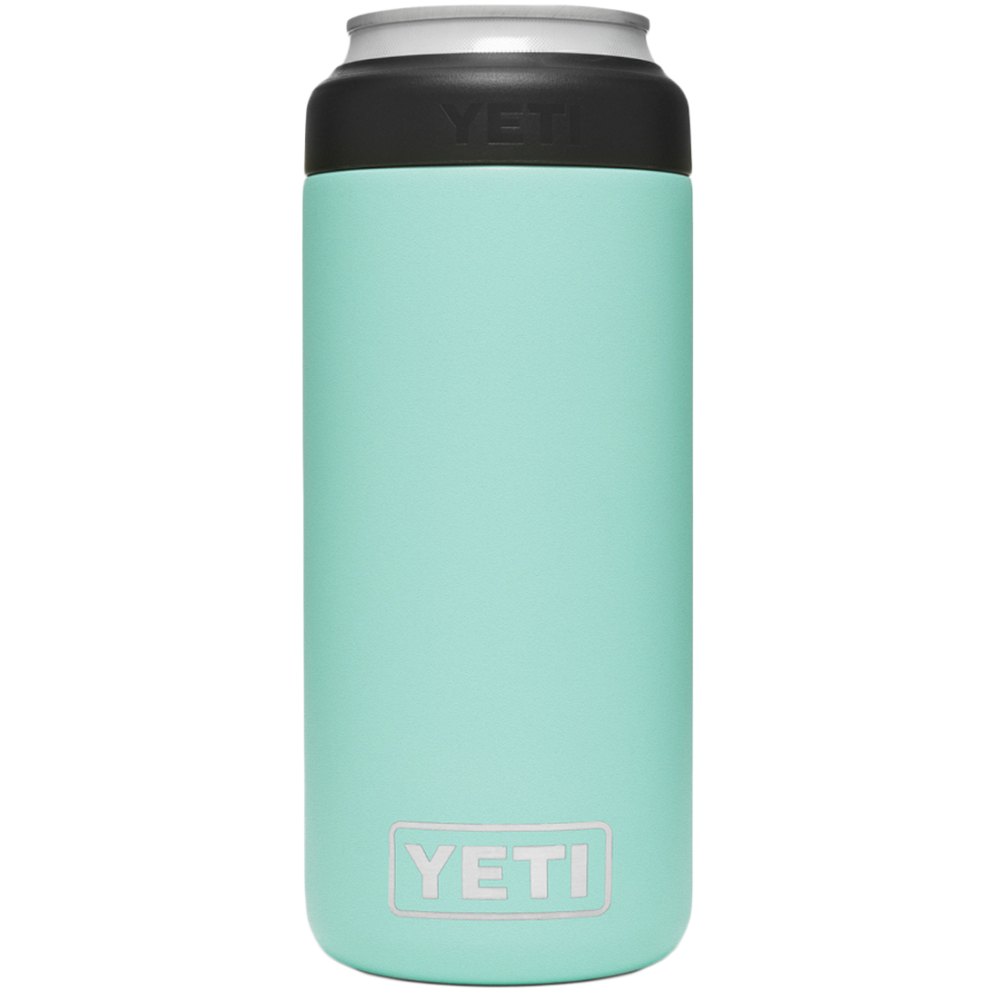 2x YETI rambler colster, stainless steel, screw top lids, insulator for  drinks