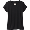 Prana Women's Cozy Up T-Shirt Plus black