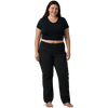 Prana Women's Summit Pant Plus Black on model 