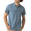 prAna Men's Cayman Shirt 400-Blue Note Alt View Front