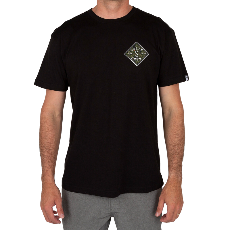 Men's Tippet Tides Premium Short Sleeve Tee, Featured Image