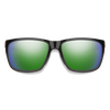 Smith Sport Optics Longfin Polarized Black/ChromaPop Polarized Green Mirror front
