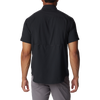 Columbia Men's Silver Ridge Lite Short Sleeve Shirt 010-Black Alt View Rear
