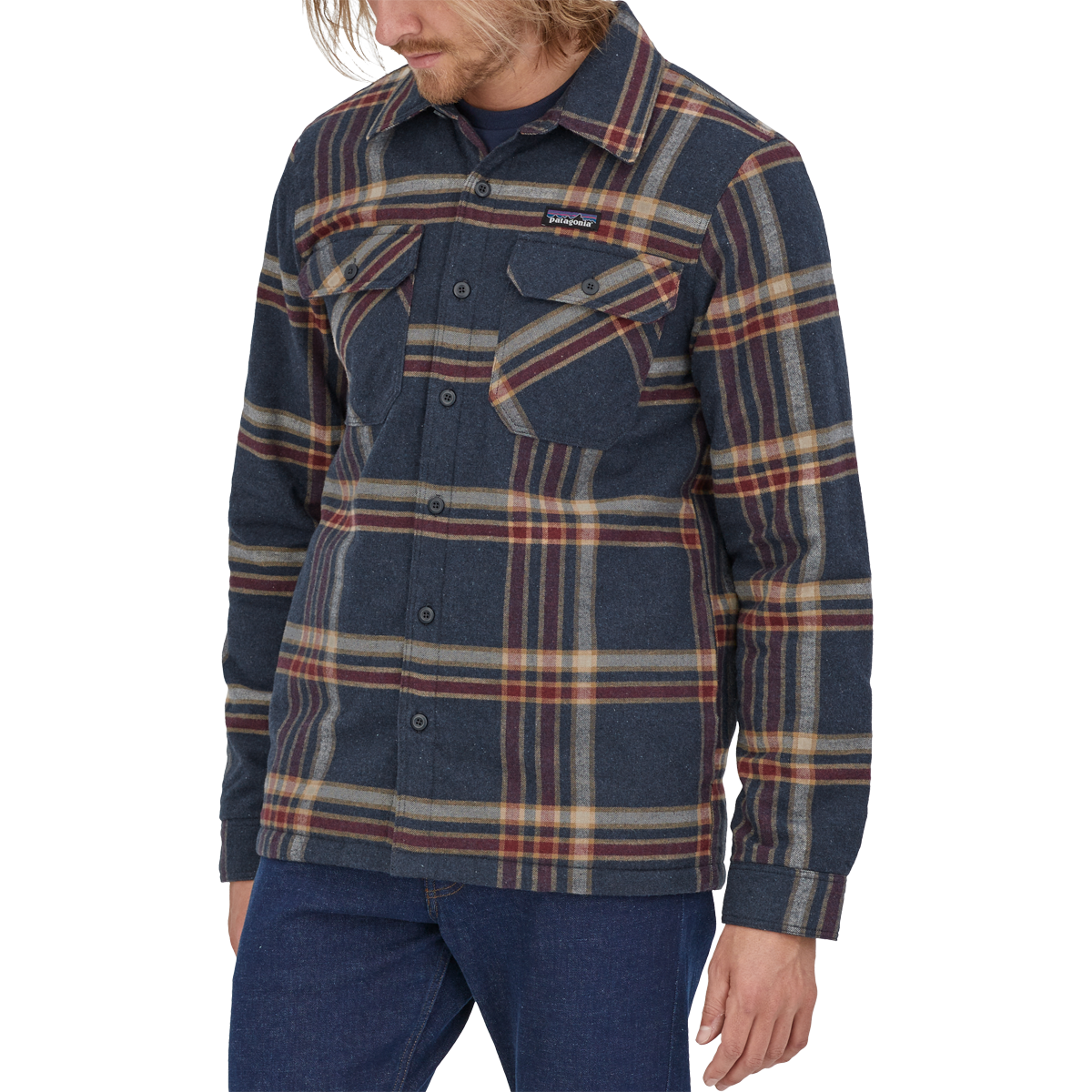 Men s Insulated Organic Cotton Midweight Fjord Flannel Shirt