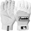 Franklin Sports Youth Classic XT Batting Gloves White/White