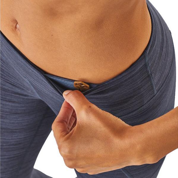 Women's Centered Crops, Patagonia Women's Centered Crops SPDO-Space Dye/Dolomite Blue