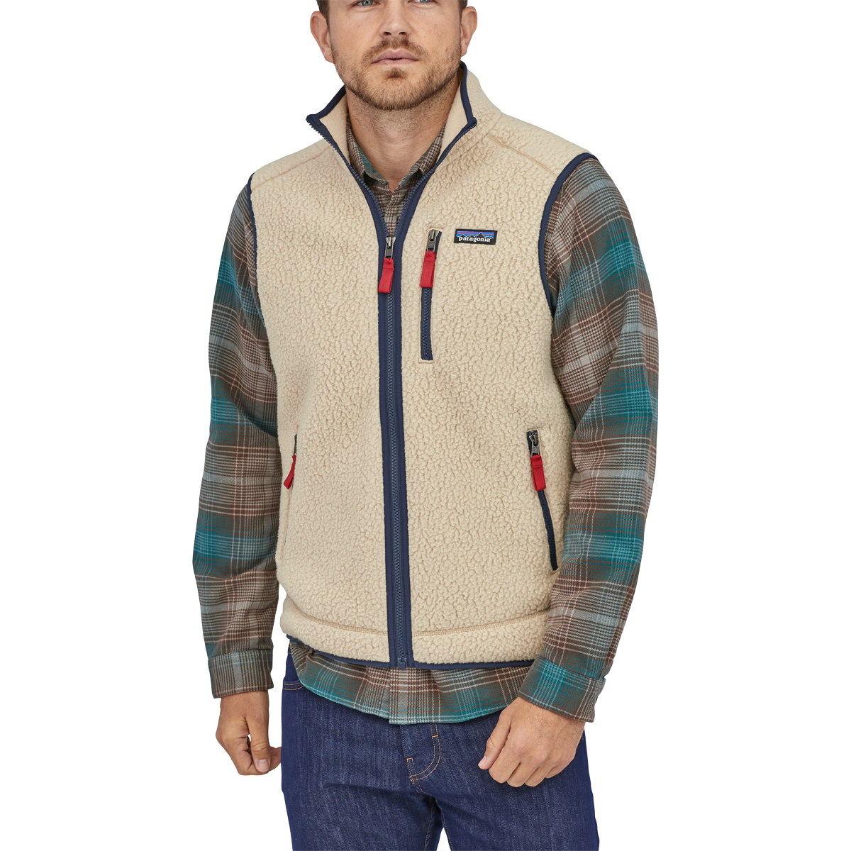 Men s Retro Pile Vest