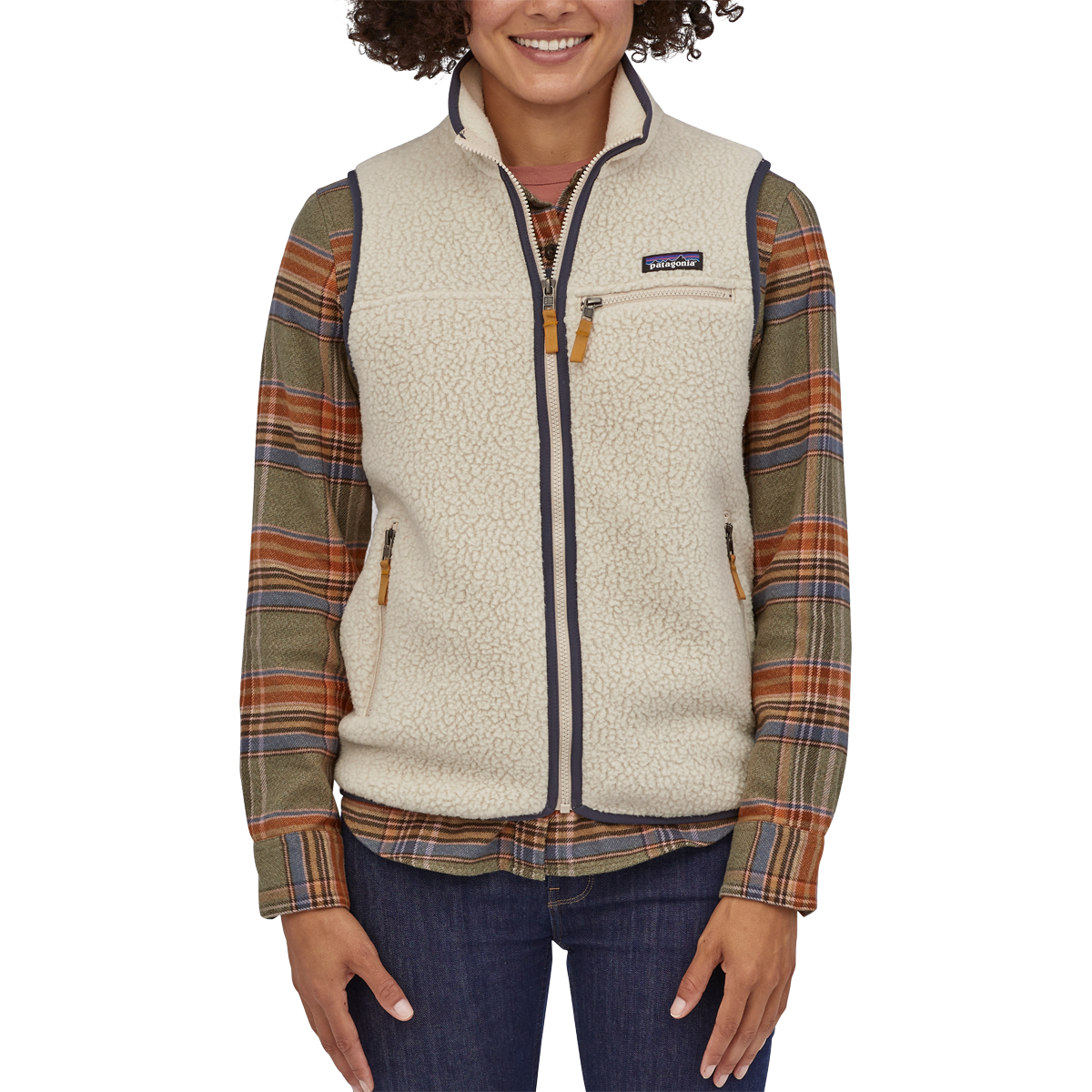 Patagonia women's retro pile fleece deals vest