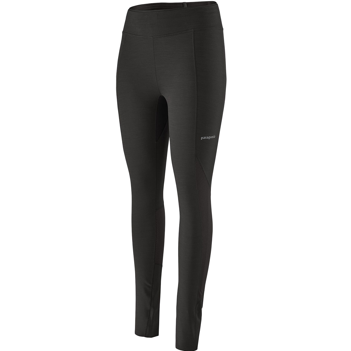 Patagonia Knee Length Leggings Dark Gray Women's Size Medium-Large Side  Pockets