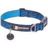 Ruffwear Flat Out Dog Collar Oceanic Distortion