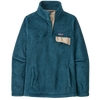 Patagonia Women's Re-Tool Snap-T Fleece Pullover WTBX-Wavy Blue - Tidepool Blue X-Dye